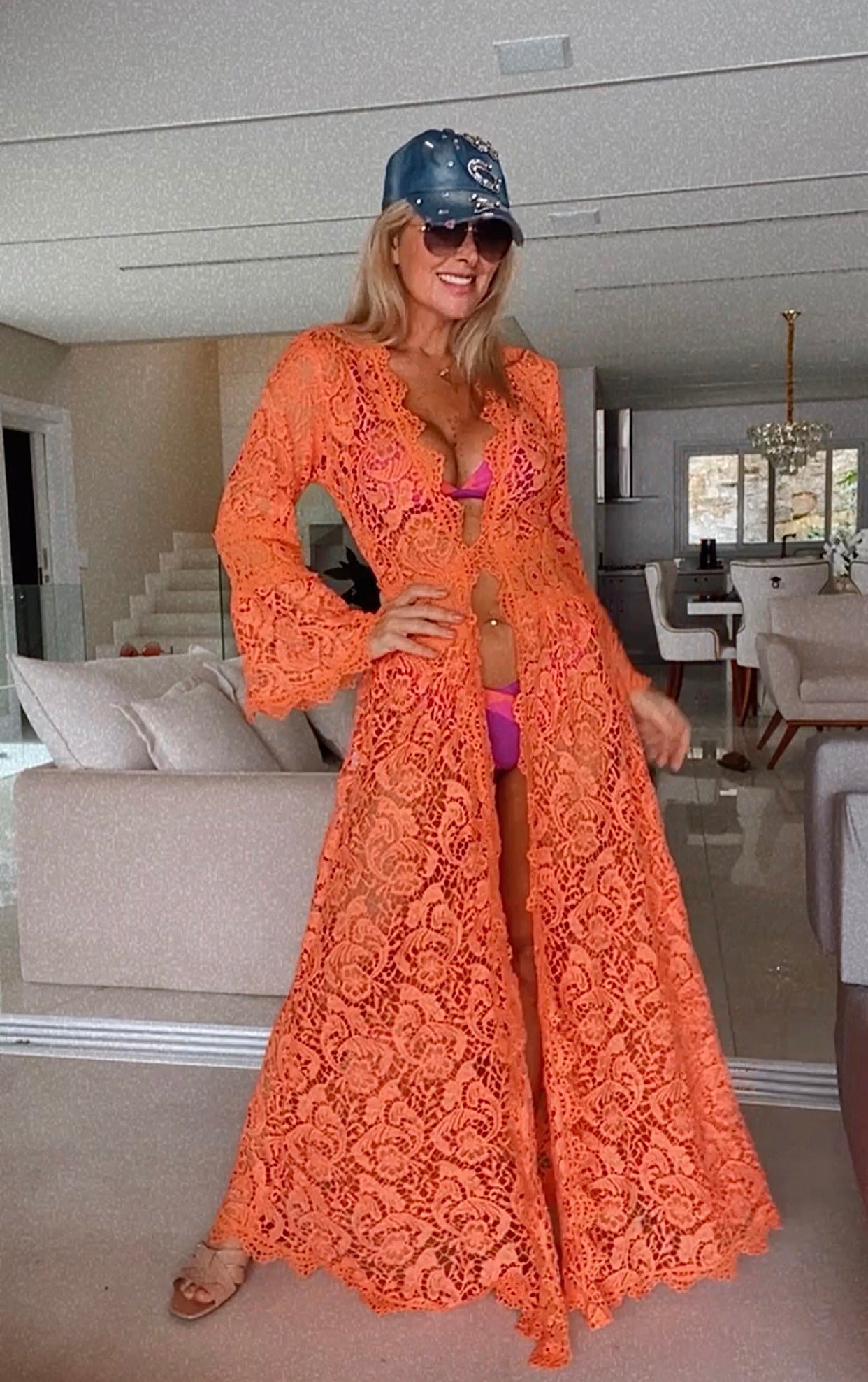 Saída de Praia ST. MAARTEN - Laranja