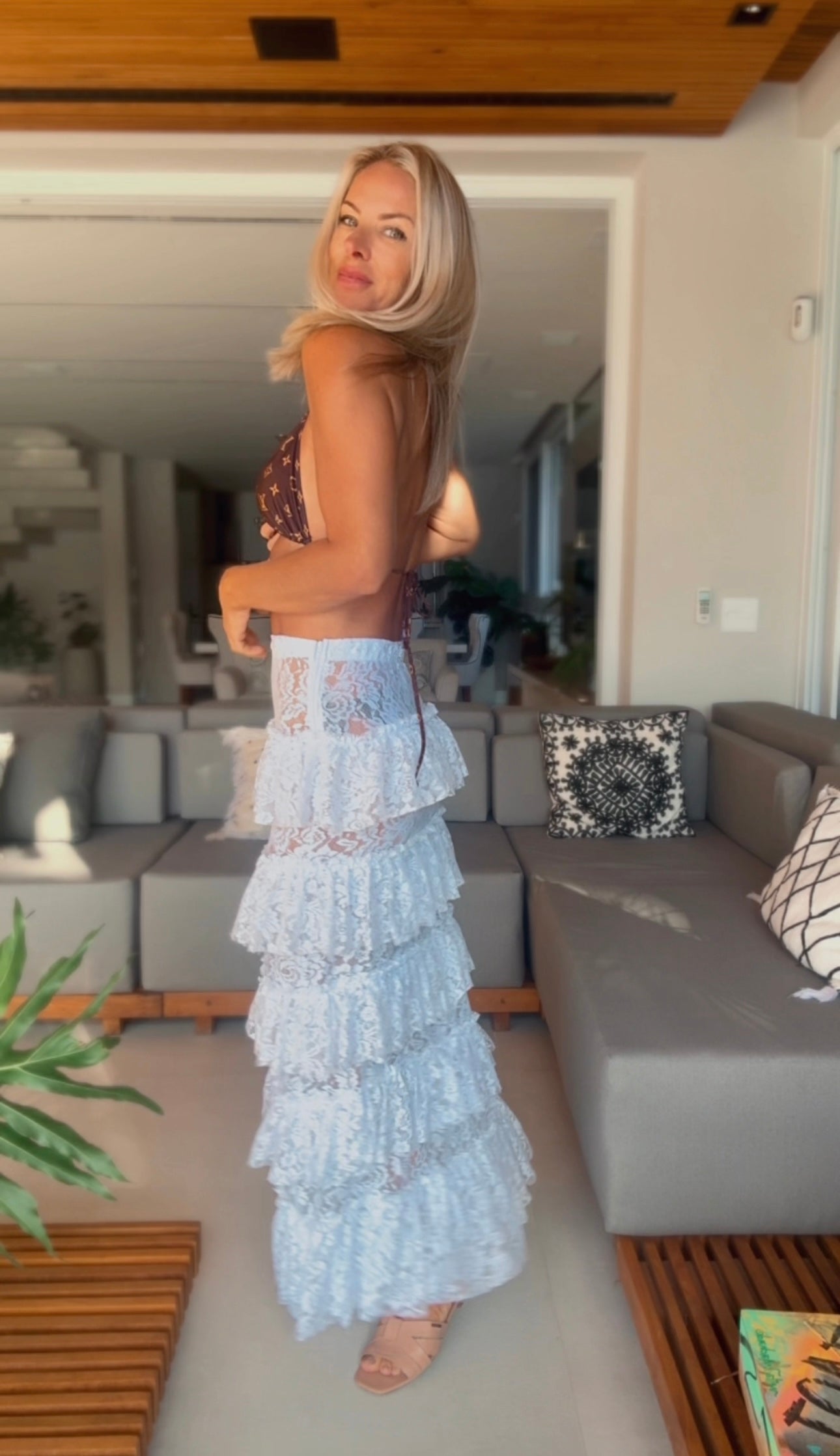 Saia Longa CÓRSEGA- Branco