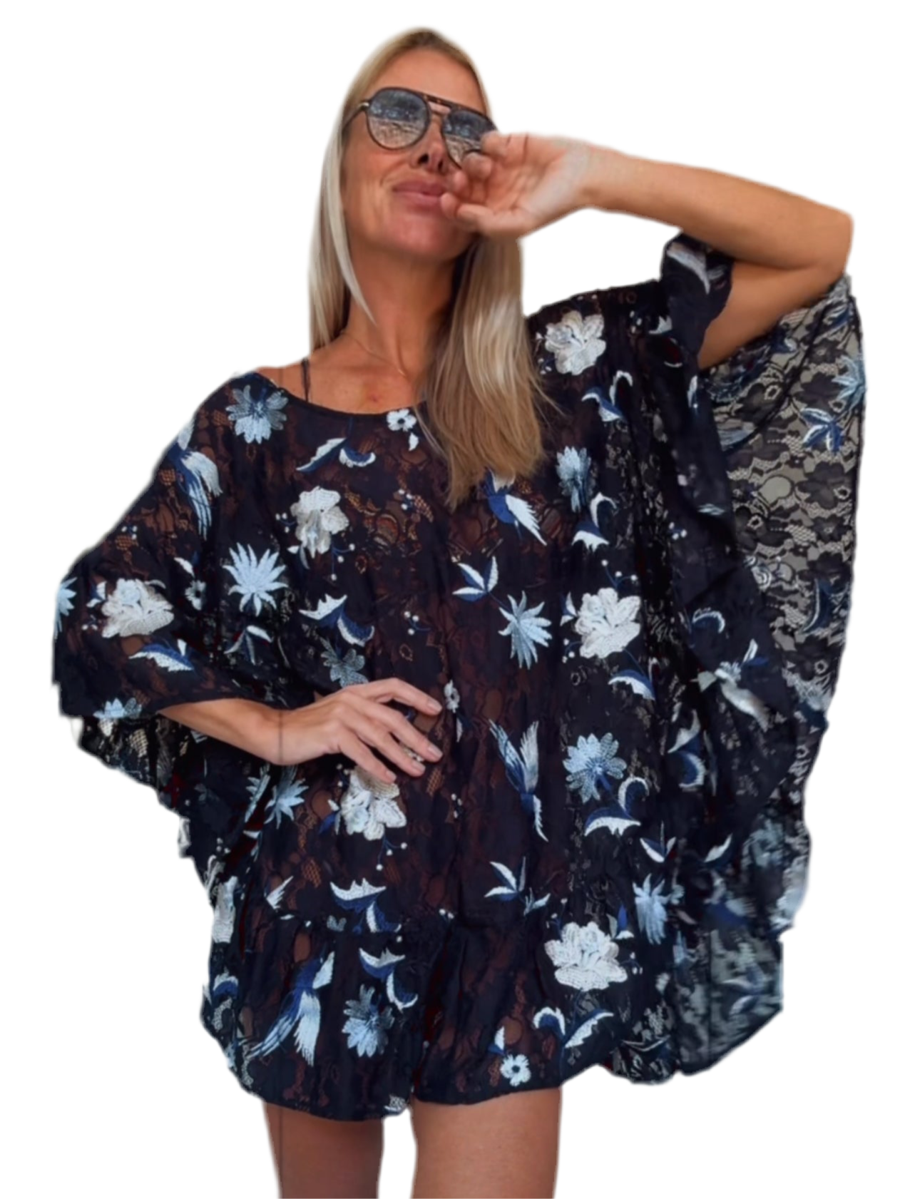 Kaftan bordada Minorca