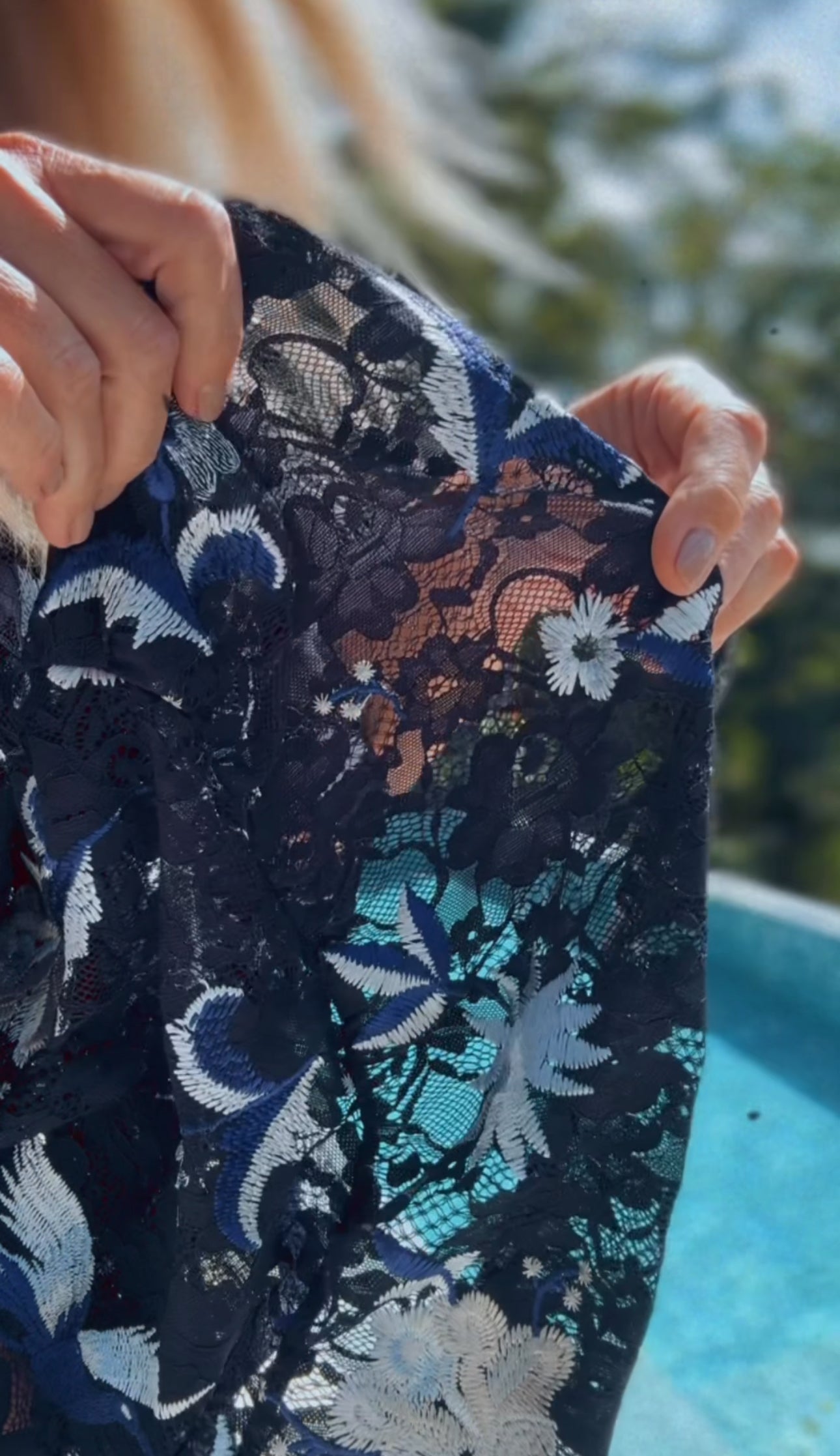 Kaftan bordada Minorca