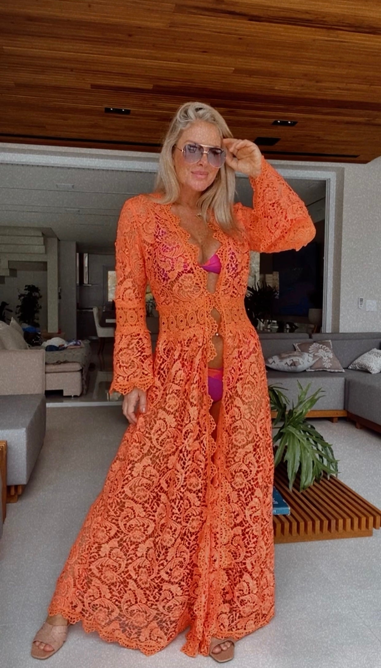 Saída de Praia ST. MAARTEN - Laranja