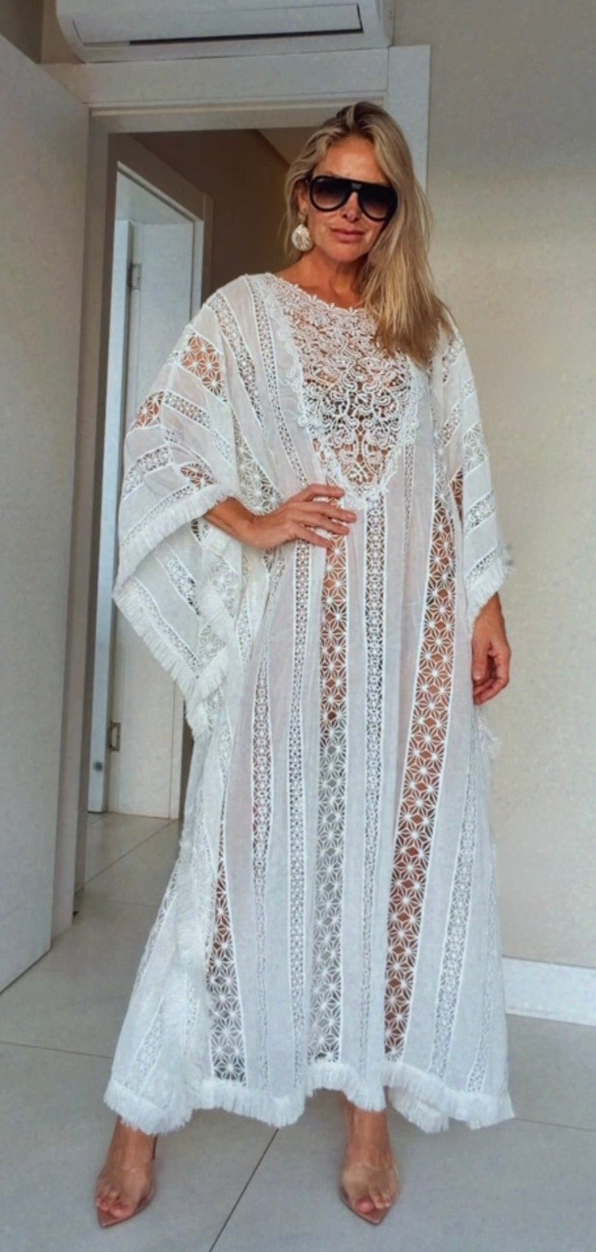 Kaftan Capri - Branco