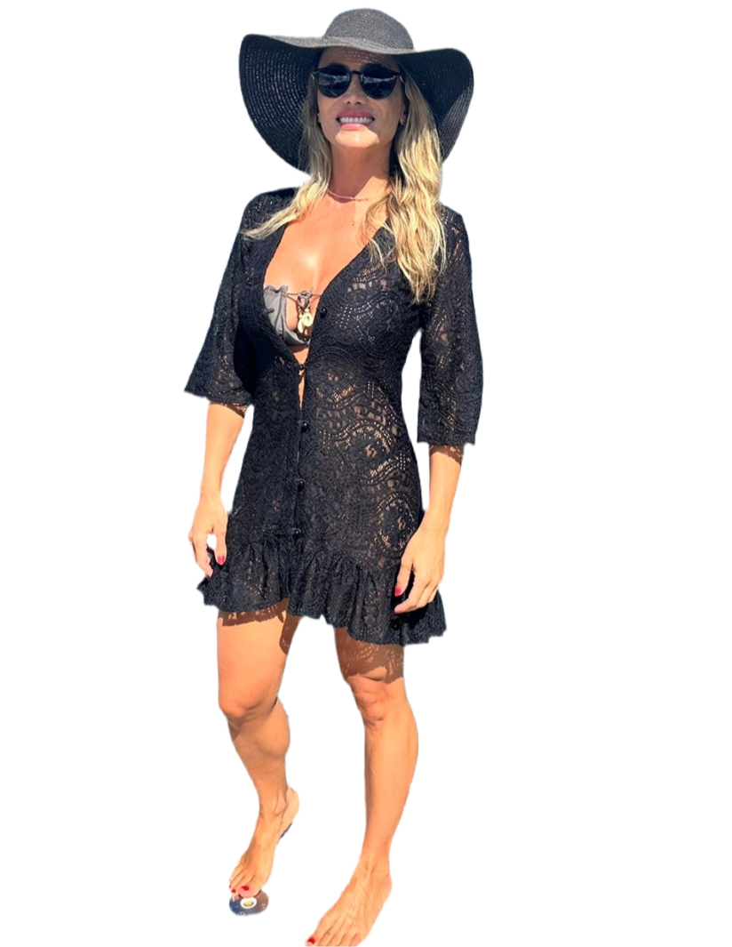 Saída de praia Maresias preta