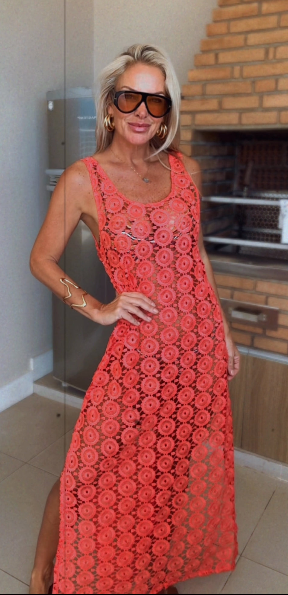 Saída de Praia Santorini - coral