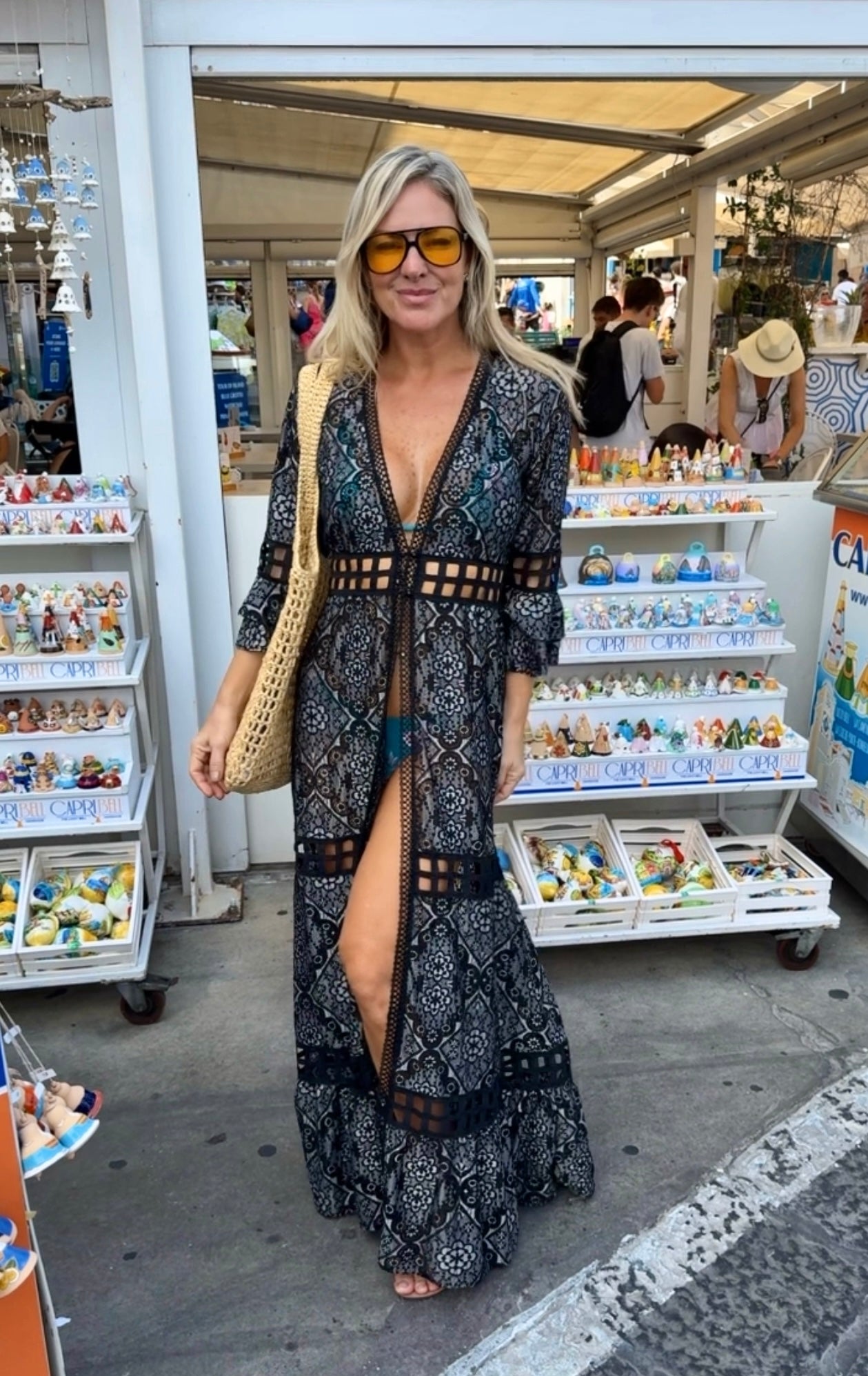 Saída de praia Marrakech preta