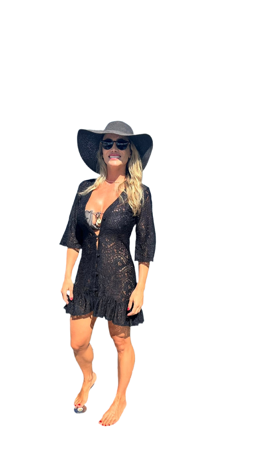 Saída de praia Maresias preta