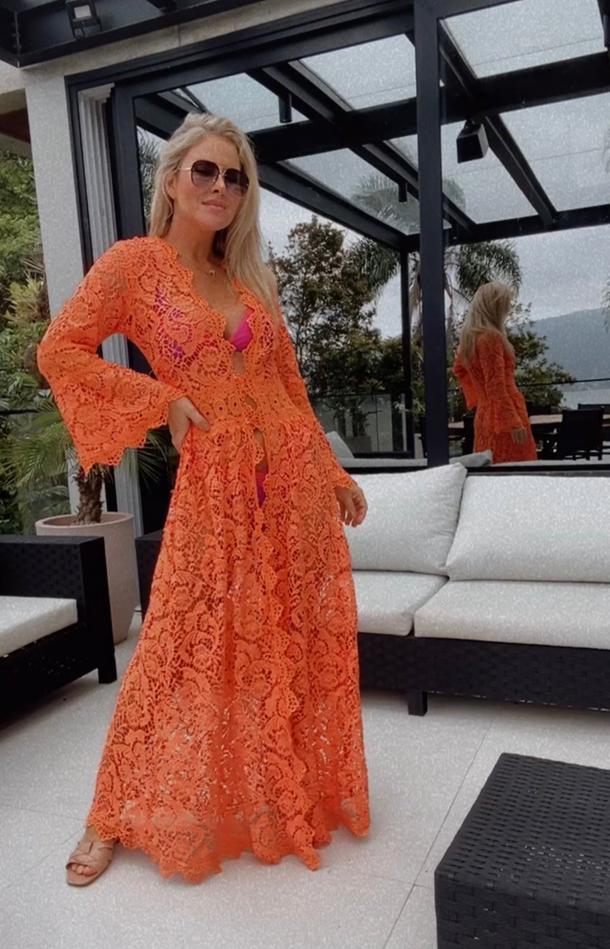 Saída de Praia ST. MAARTEN - Laranja