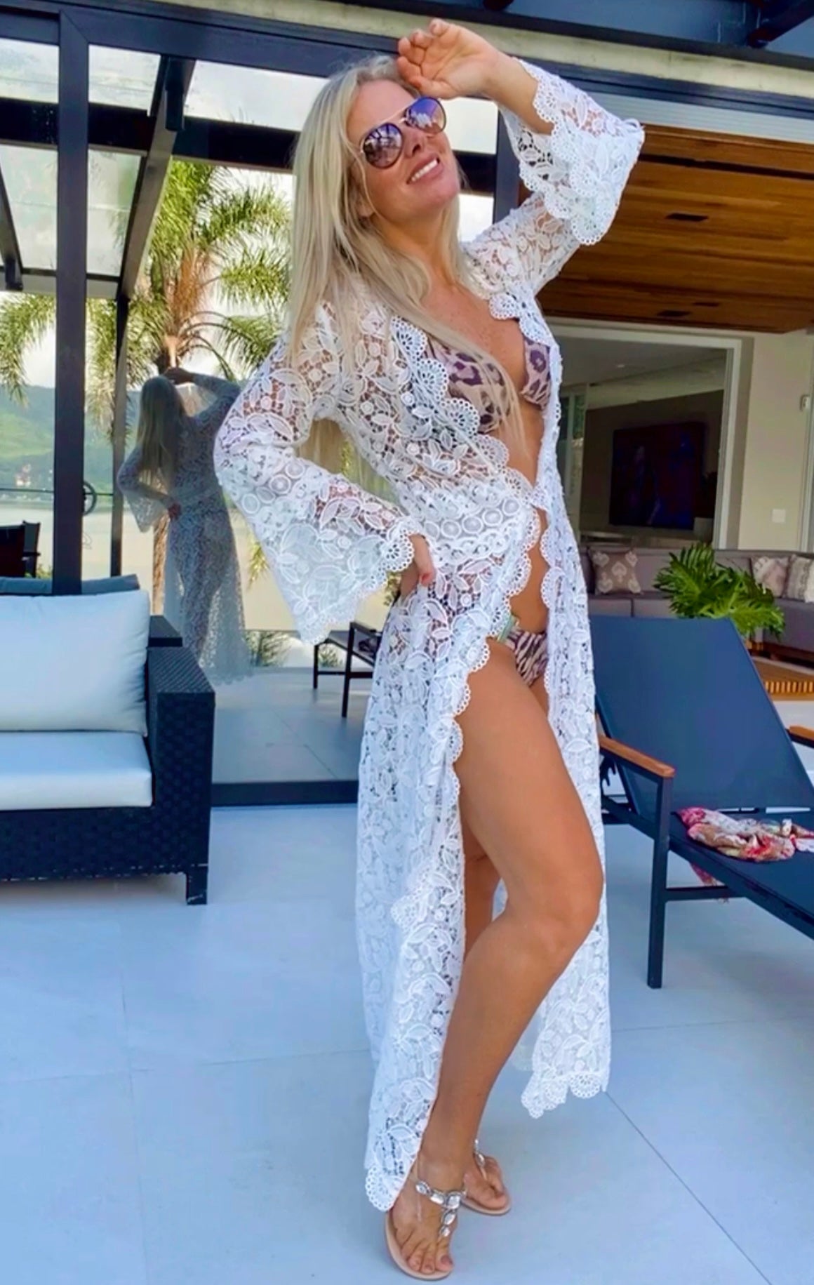 Saída de Praia ST. MAARTEN - Branco