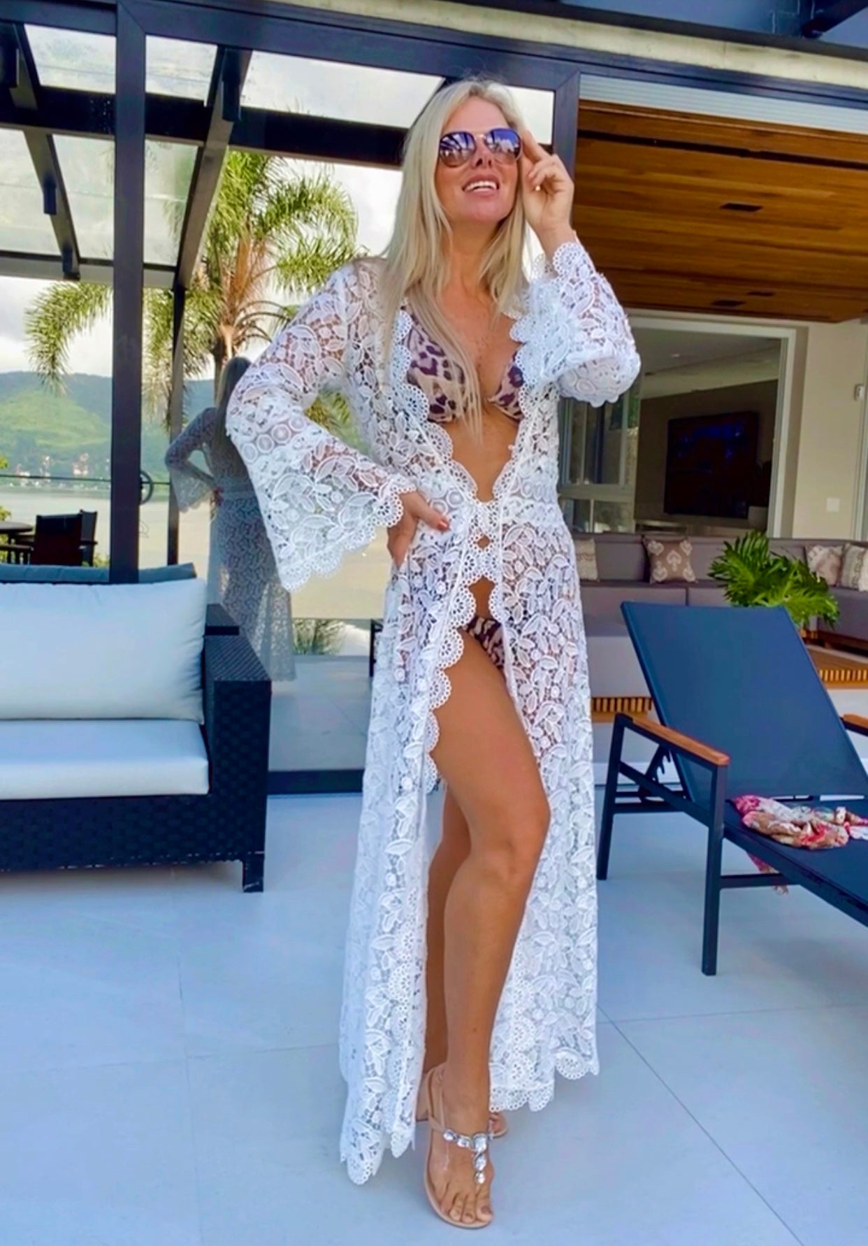 Saída de Praia ST. MAARTEN - Branco