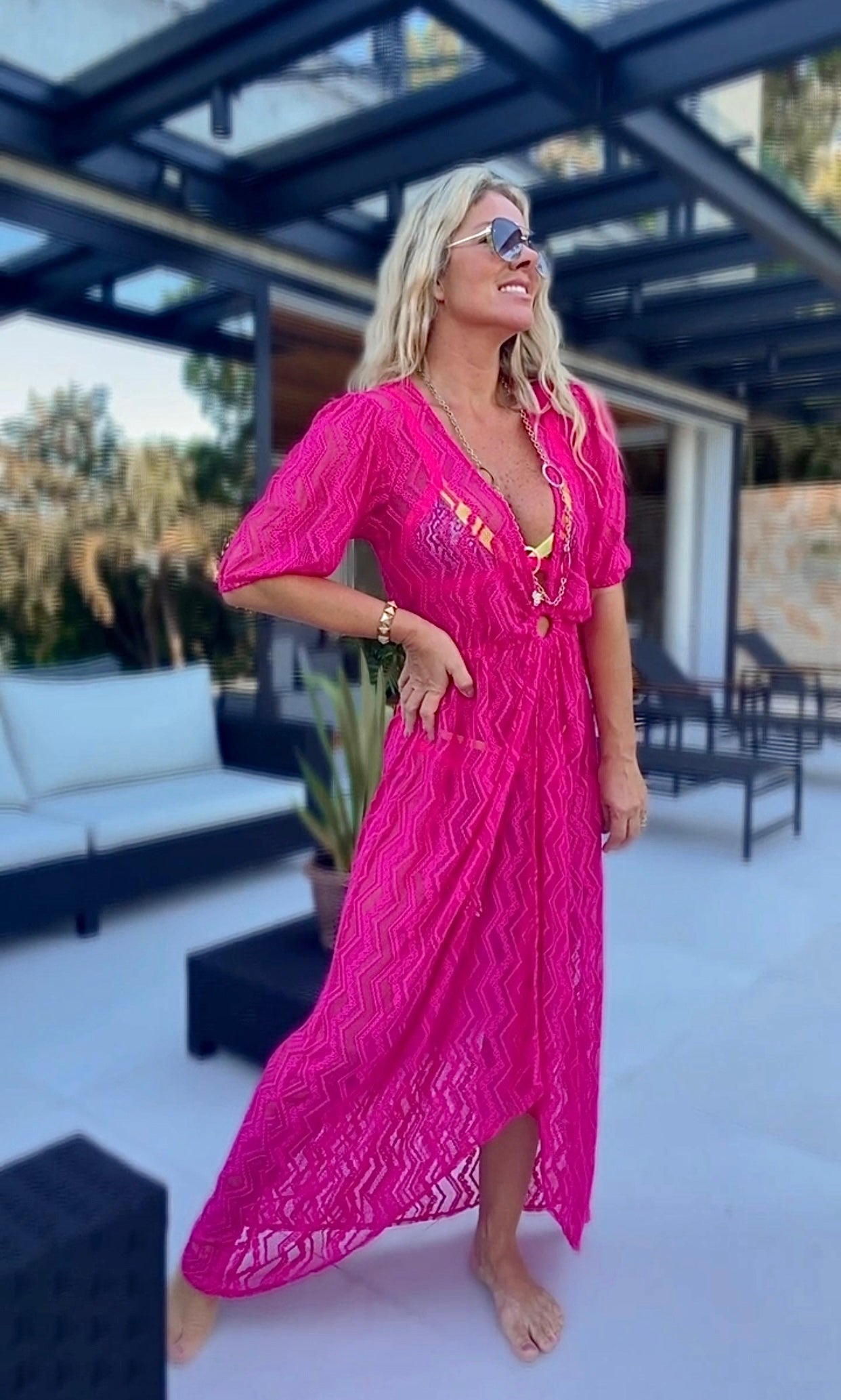 Saída de Praia Paros- Pink