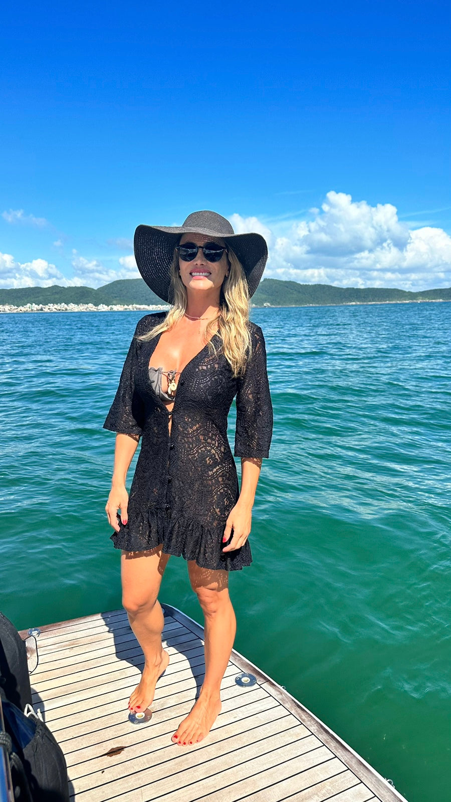 Saída de praia Maresias preta