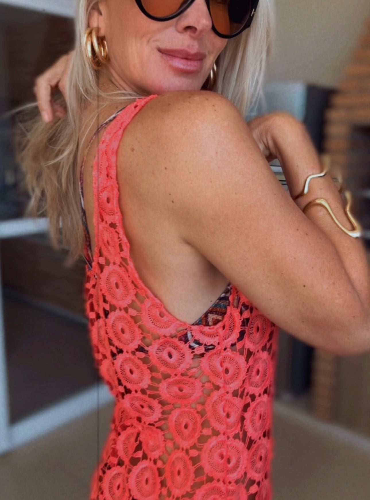 Saída de Praia Santorini - coral