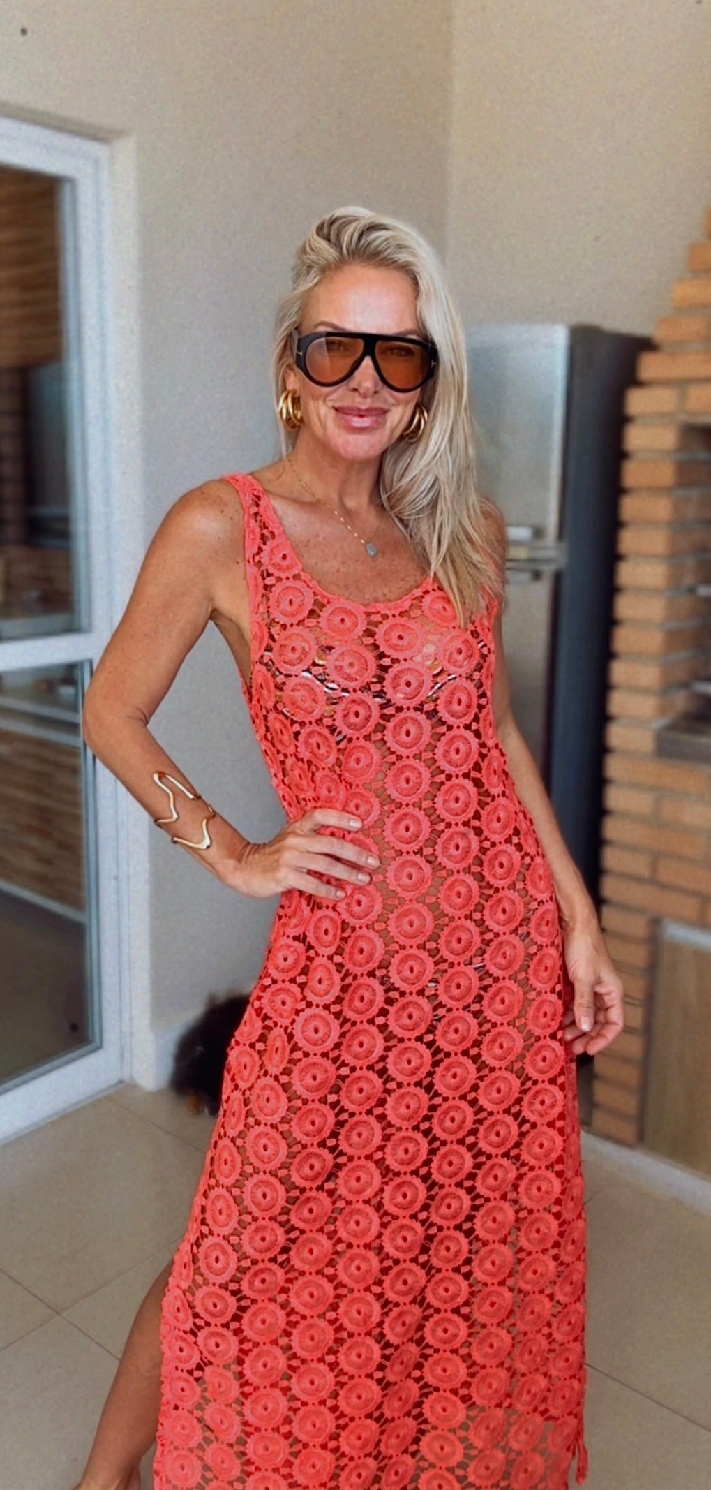 Saída de Praia Santorini - coral