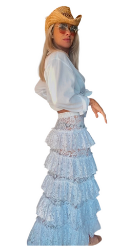 Saia Longa CÓRSEGA- Branco