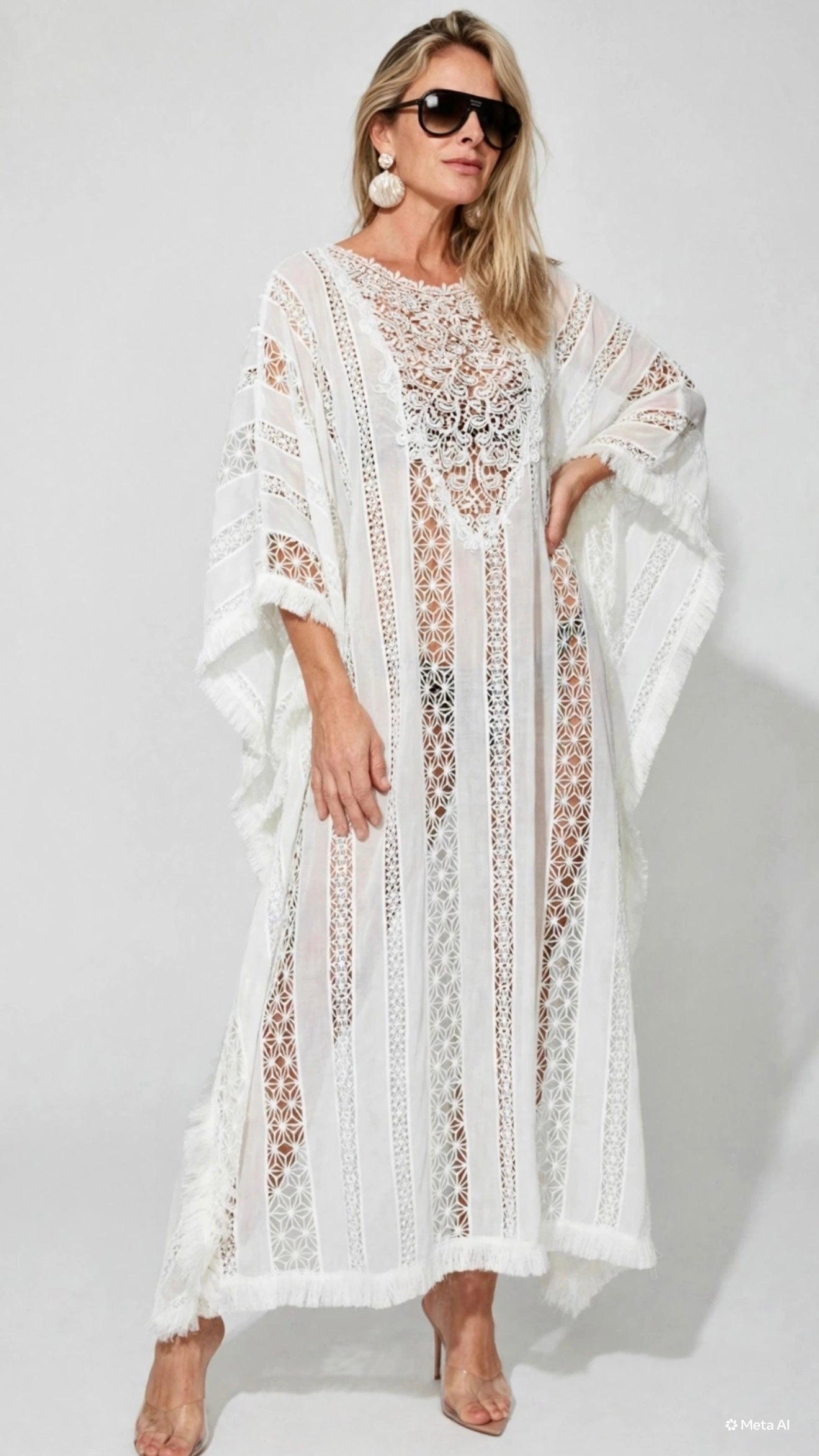 Kaftan Capri - Branco