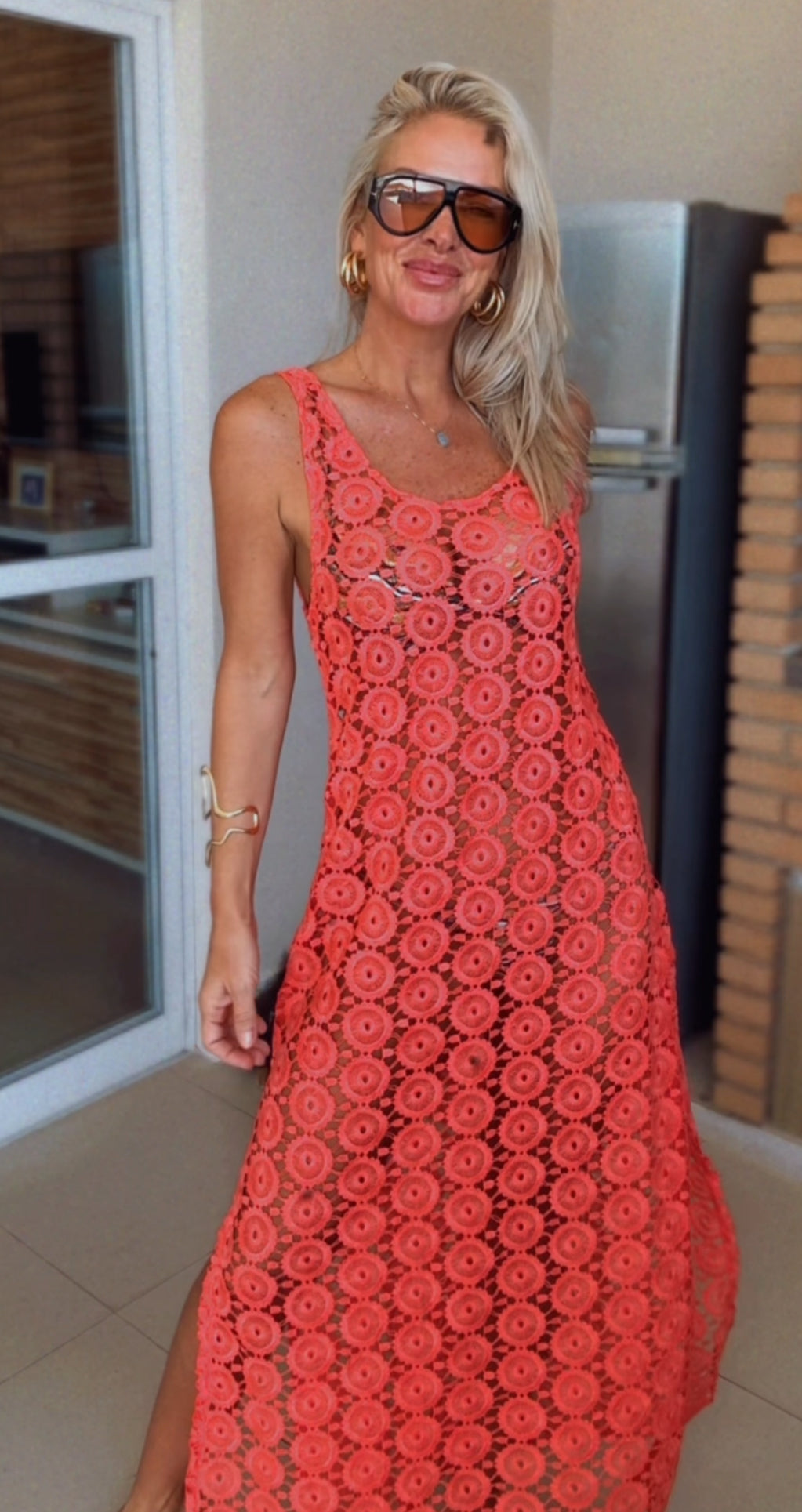 Saída de Praia Santorini - coral