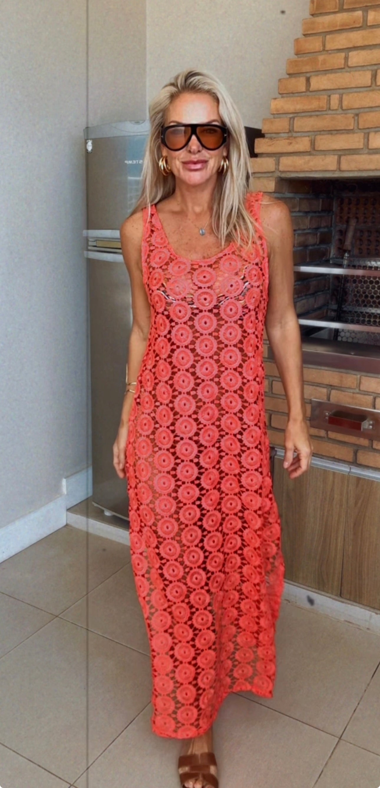 Saída de Praia Santorini - coral