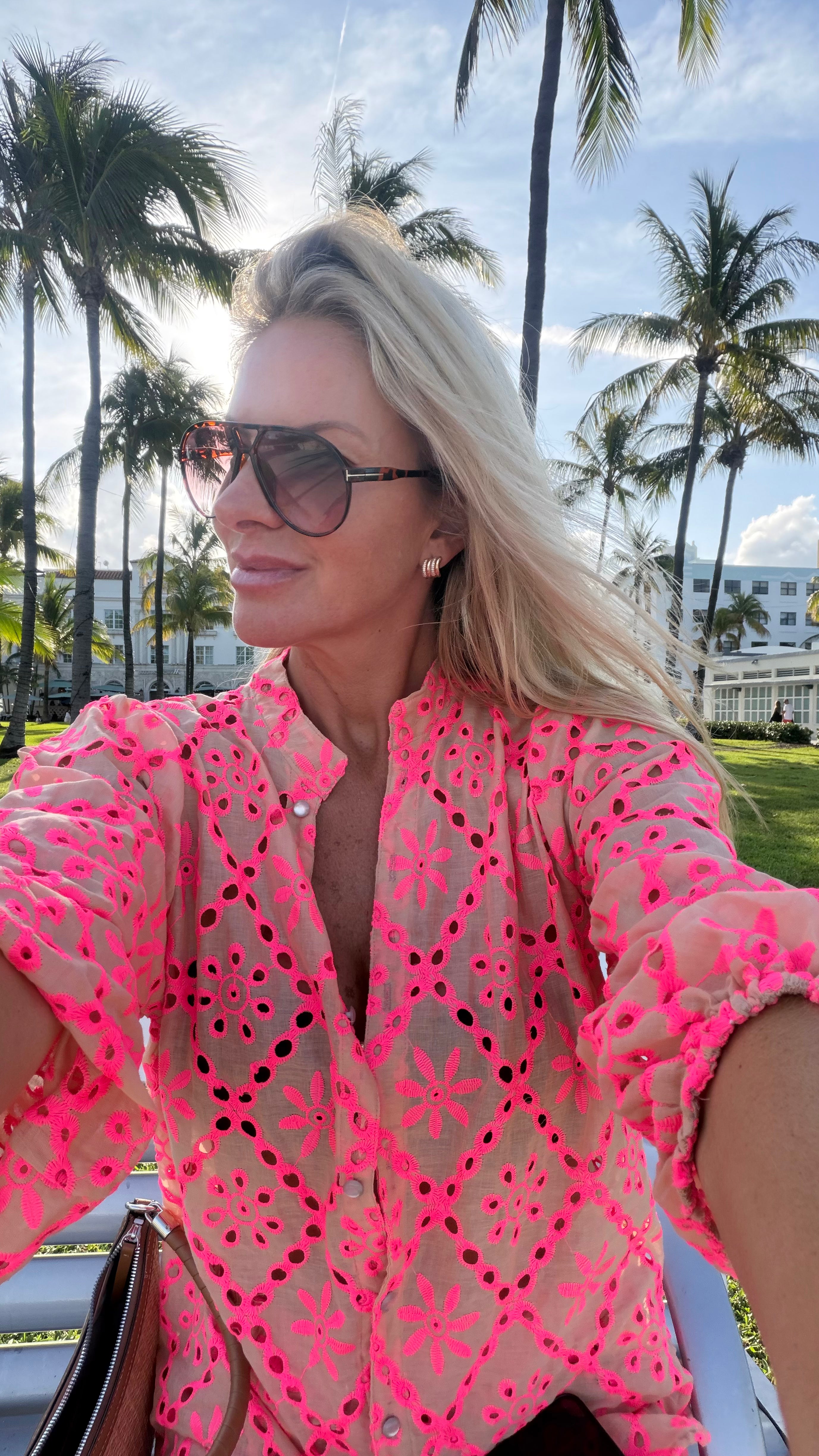 Conjunto de laise - nude com rosa