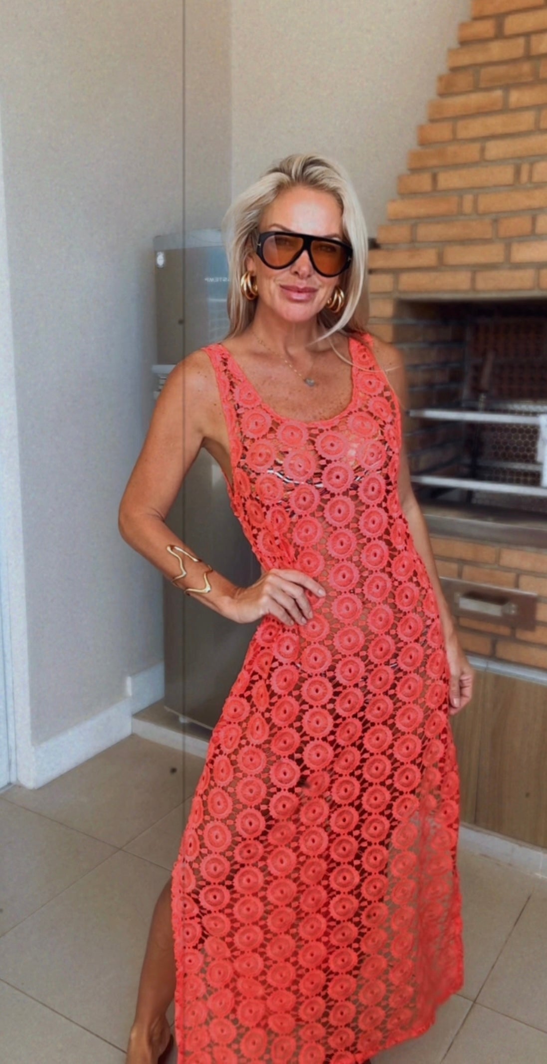 Saída de Praia Santorini - coral