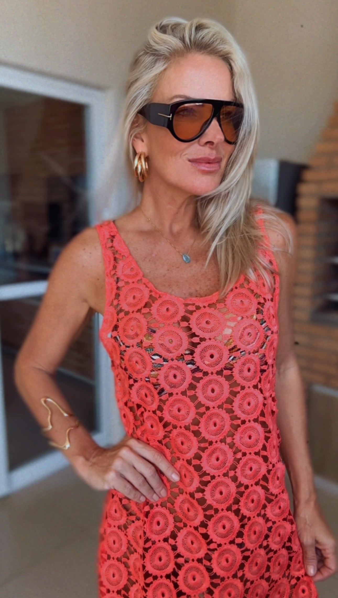 Saída de Praia Santorini - coral